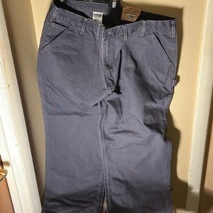 Carhartt Mens Carpenter Jeans B11 PTB Color Blue Size 44x32